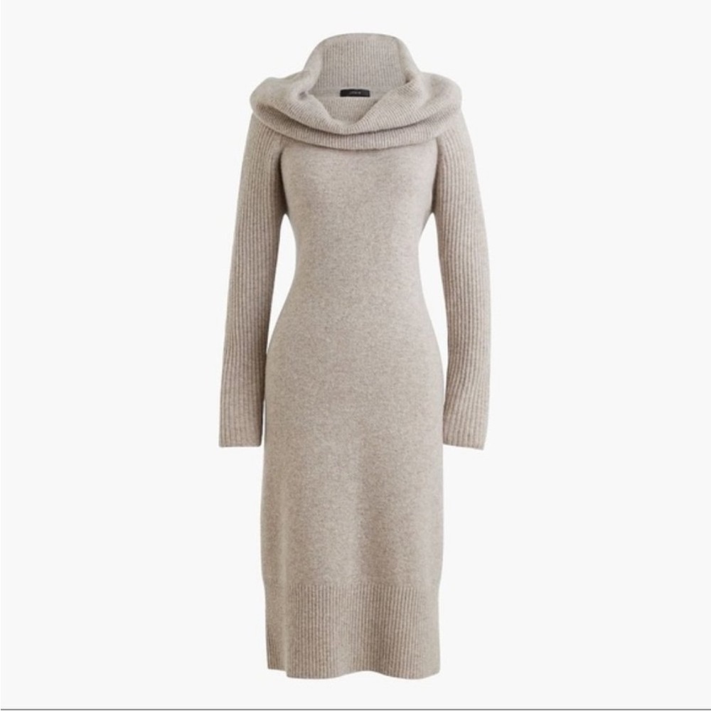 J.Crew Off-the-shoulder sweater dress